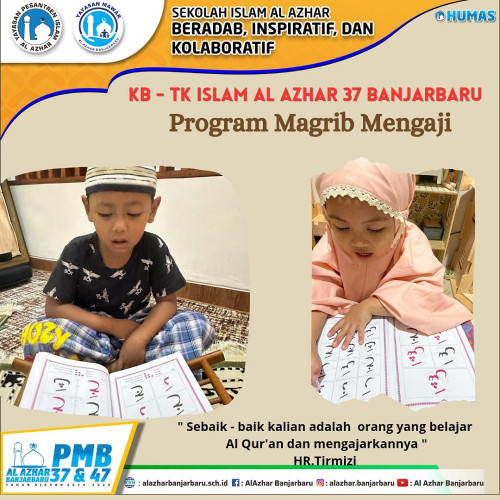 Program Pembiasaan Mengaji Setelah Sholat Magrib